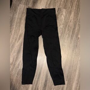 PINK black seamless leggings